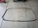 1966/67 Coronet 2 Door Post/4 Door SEDAN Rear Window Chrome Trim - GREAT SHAPE-1