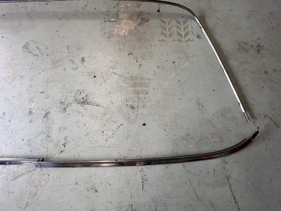 1966/67 Coronet 2 Door Post/4 Door SEDAN Rear Window Chrome Trim - GREAT SHAPE