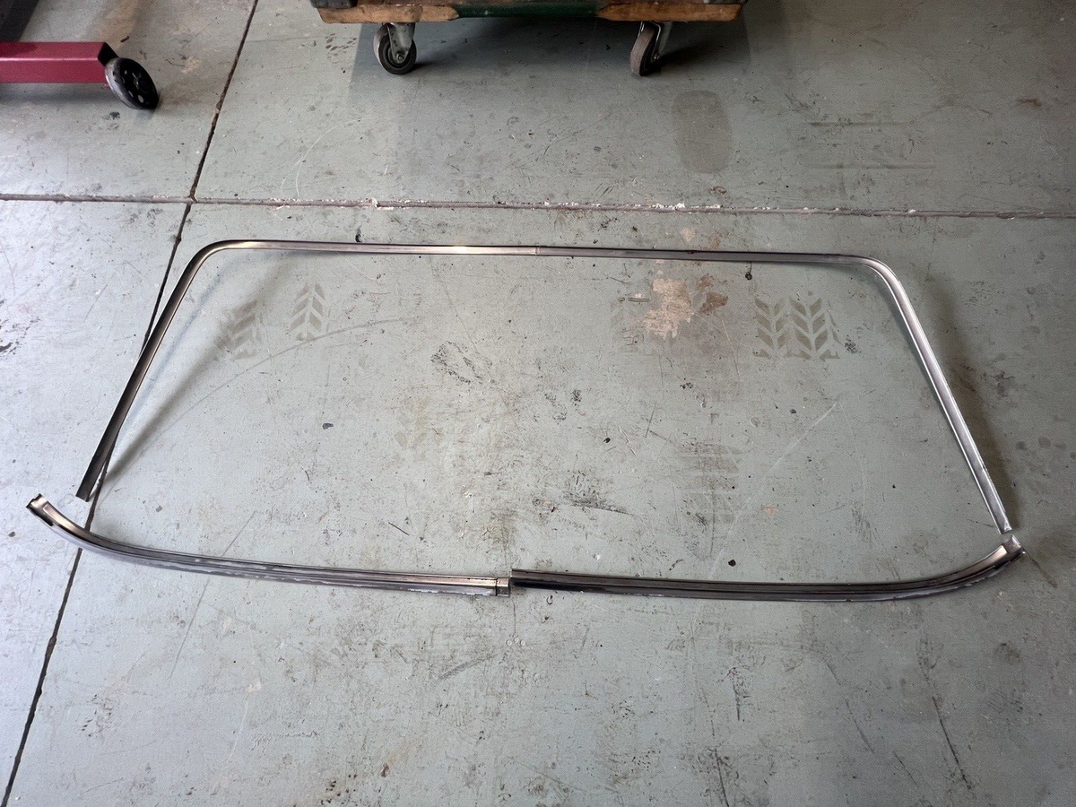 1966/67 Coronet 2 Door Post/4 Door SEDAN Rear Window Chrome Trim - GRE ...