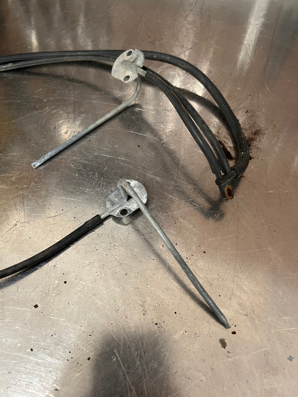 1966-1967 B-Body Mopar Windshield Washer Nozzles w/ Hoses