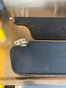 1966-1967 B-Body Mopar Sunvisors w/ Hardware - Blue - USED OEM-2