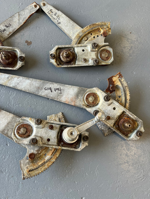 1966-1970 B-Body Mopar Window Regulator Set - 4 DOOR - USED