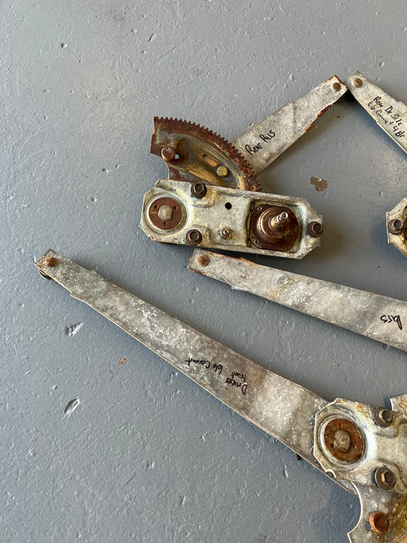 1966-1970 B-Body Mopar Window Regulator Set - 4 DOOR - USED