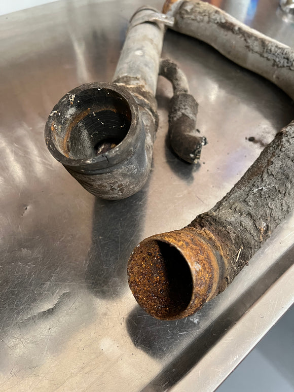 1966-1967 B-Body Mopar Fuel Filler Tube w/ Vent Assembly