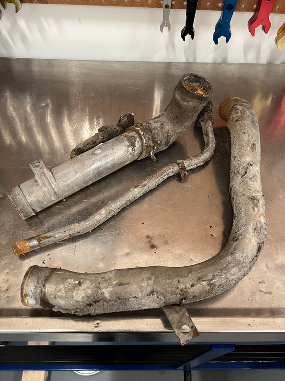 1966-1967 B-Body Mopar Fuel Filler Tube w/ Vent Assembly