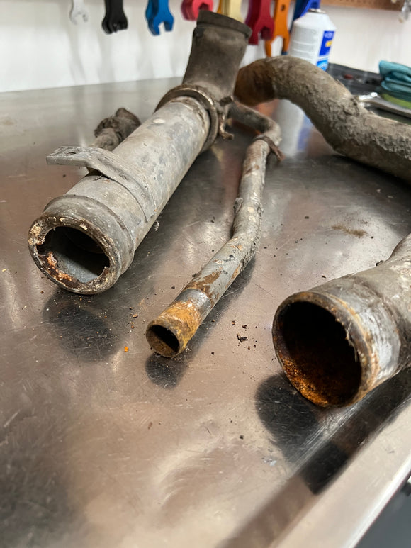 1966-1967 B-Body Mopar Fuel Filler Tube w/ Vent Assembly