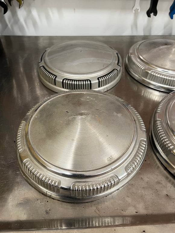 1968-1974 Mopar Dodge Plymouth Hemi 340 440 6-Pak OEM Dog Dish Hubcaps