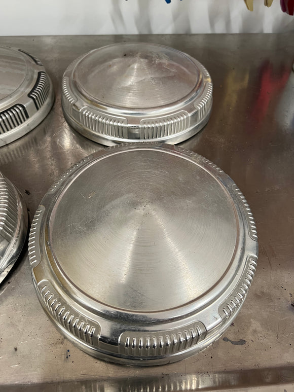 1968-1974 Mopar Dodge Plymouth Hemi 340 440 6-Pak OEM Dog Dish Hubcaps