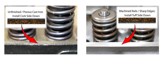 1/8" Cork "Tuff-Bak" Valve Cover Gaskets